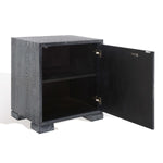 Safavieh Couture Laila Lacquer Chest - Black Cerused Oak