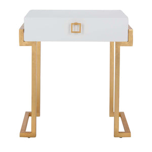 Safavieh Couture Abele Lacquer Side Table, SFV3517