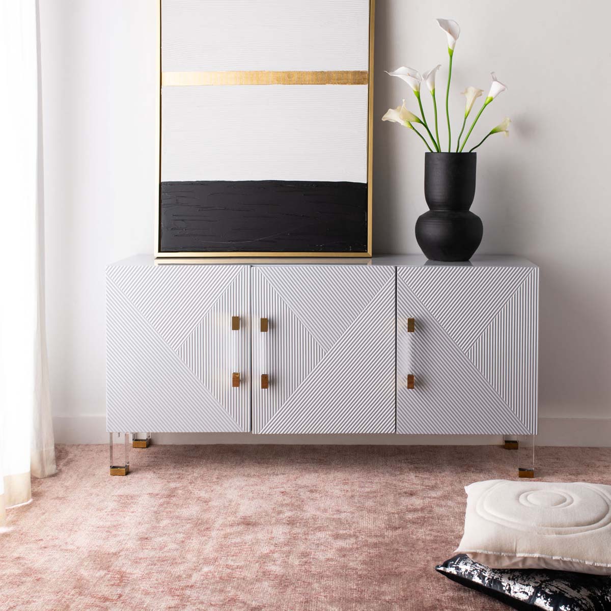 Safavieh Couture Poppy Sideboard - Thumbnail 4