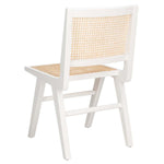 Safavieh Couture Hattie French Cane Dining Chair (Set of 2) - White / Natural