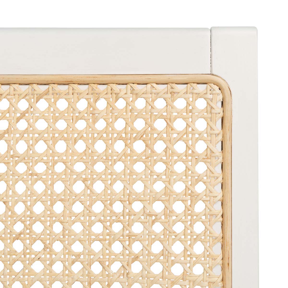 Safavieh Couture Hattie French Cane Dining Chair (Set of 2) - White / Natural