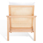 Safavieh Couture Maddison Cane Back Accent Chair - Natural