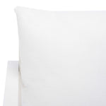 Safavieh Couture Maddison Cane Back Accent Chair - White / Natural