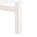 Safavieh Couture Maddison Cane Back Accent Chair - White / Natural