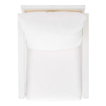 Safavieh Couture Maddison Cane Back Accent Chair - White / Natural