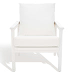 Safavieh Couture Emmalee Cord Back Accent Chair - White / Natural