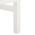 Safavieh Couture Emmalee Cord Back Accent Chair - White / Natural