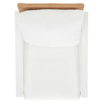 Safavieh Couture Emmalee Cord Back Accent Chair - White / Natural