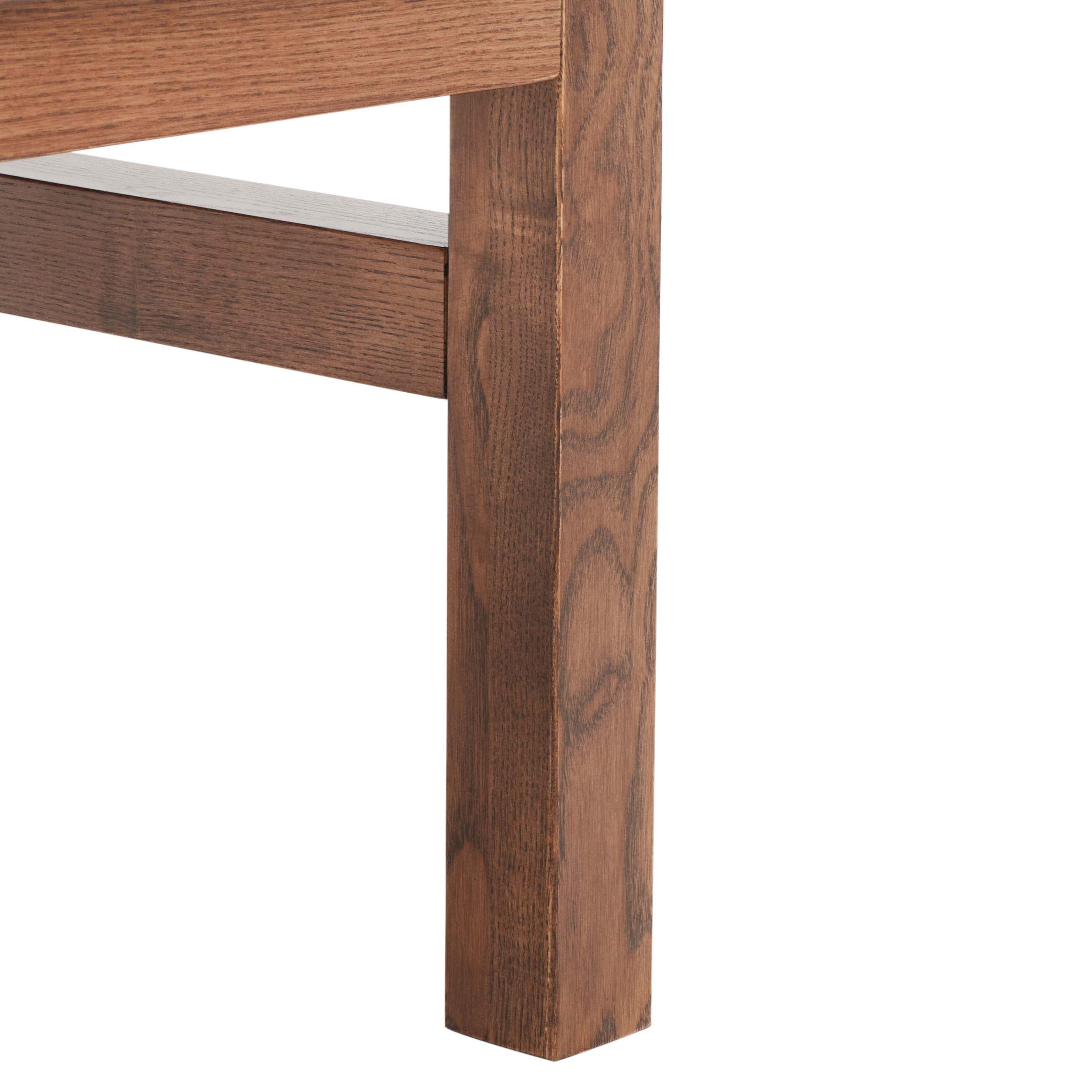 Safavieh Couture Emmalee Cord Back Accent Chair - Walnut / Natural