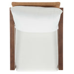 Safavieh Couture Emmalee Cord Back Accent Chair - Walnut / Natural