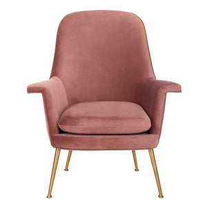 Safavieh Couture Aimee Velvet Arm Chair, SFV4701