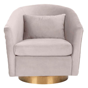 Safavieh Couture Clara Quilted Swivel Tub Chair, SFV4702