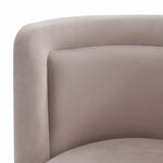 Safavieh Couture Brynlee Swivel Accent Chair - Pale Taupe / Gold