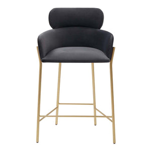 Safavieh Couture Charlize Velvet Counter Stool, SFV4756