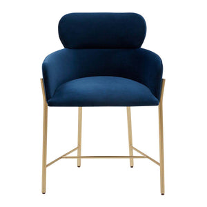Safavieh Couture Charlize Velvet Dining Chair, SFV4757