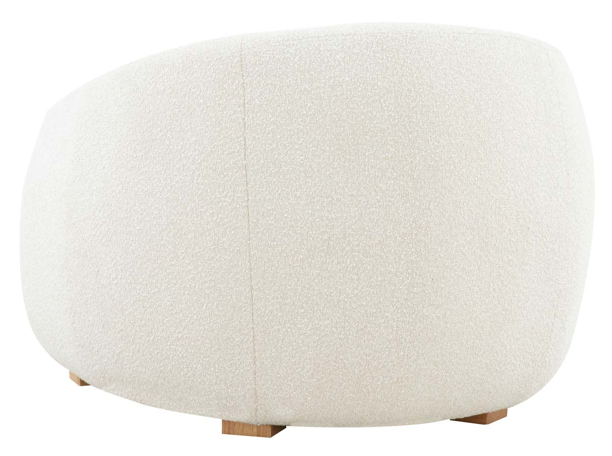 Safavieh Couture Emiliana Boucle Accent Chair - Ivory