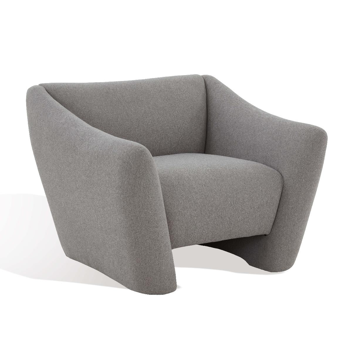 Safavieh Couture Stefanie Modern Accent Chair - Light Grey