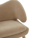 Safavieh Couture Felicia Contemporary Accent Chair - Tan / Natural