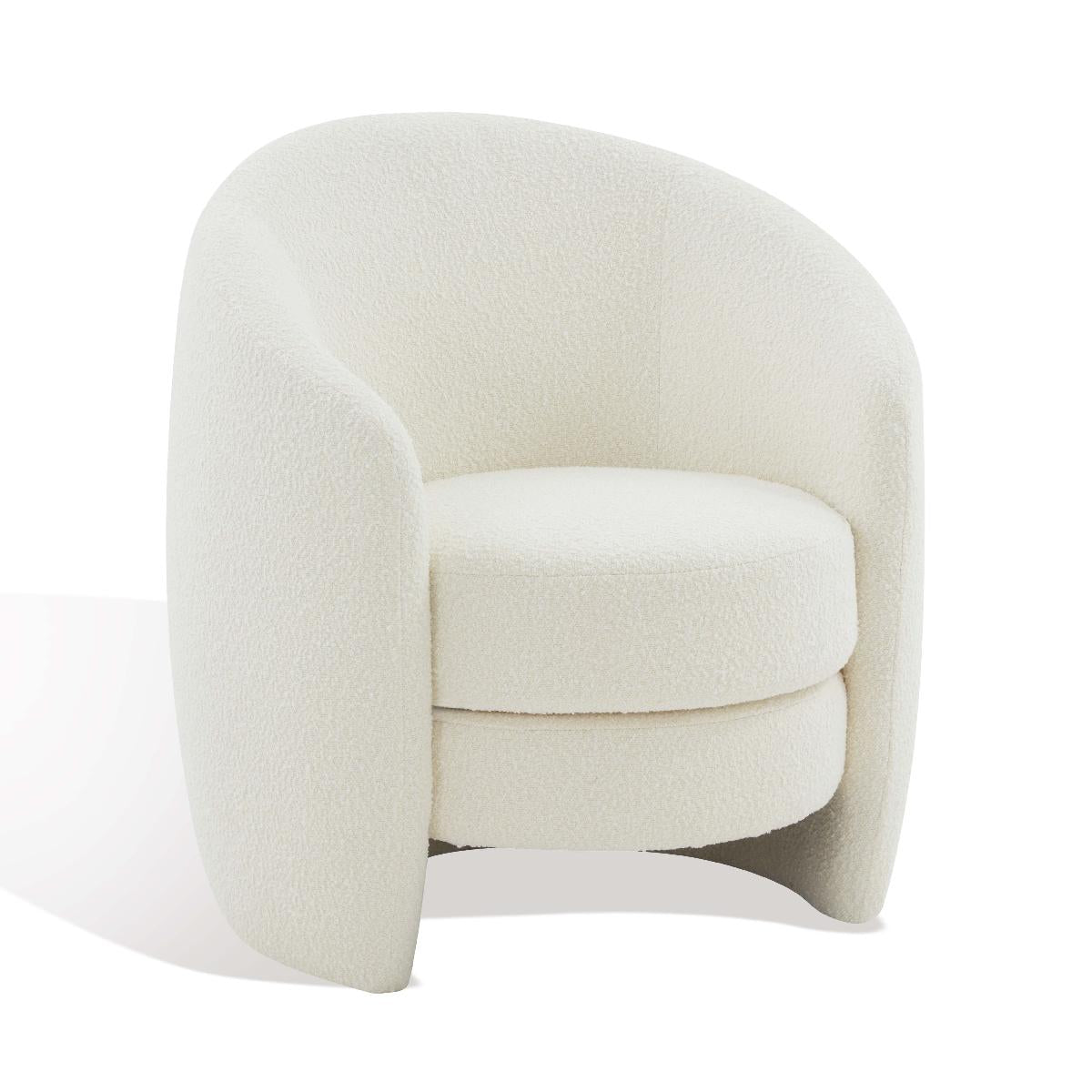 Safavieh Couture Danianna Boucle Accent Chair - Ivory