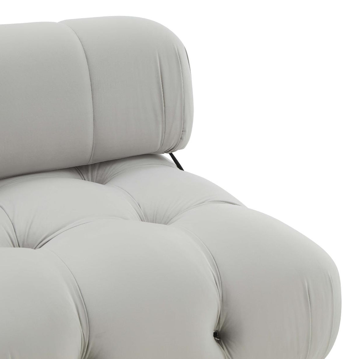 Safavieh Couture Ellamaria Tufted Accent Chair - Light Grey