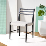 Safavieh Couture Shaylyn Dining Chair , SFV5026 - Taupe / Black