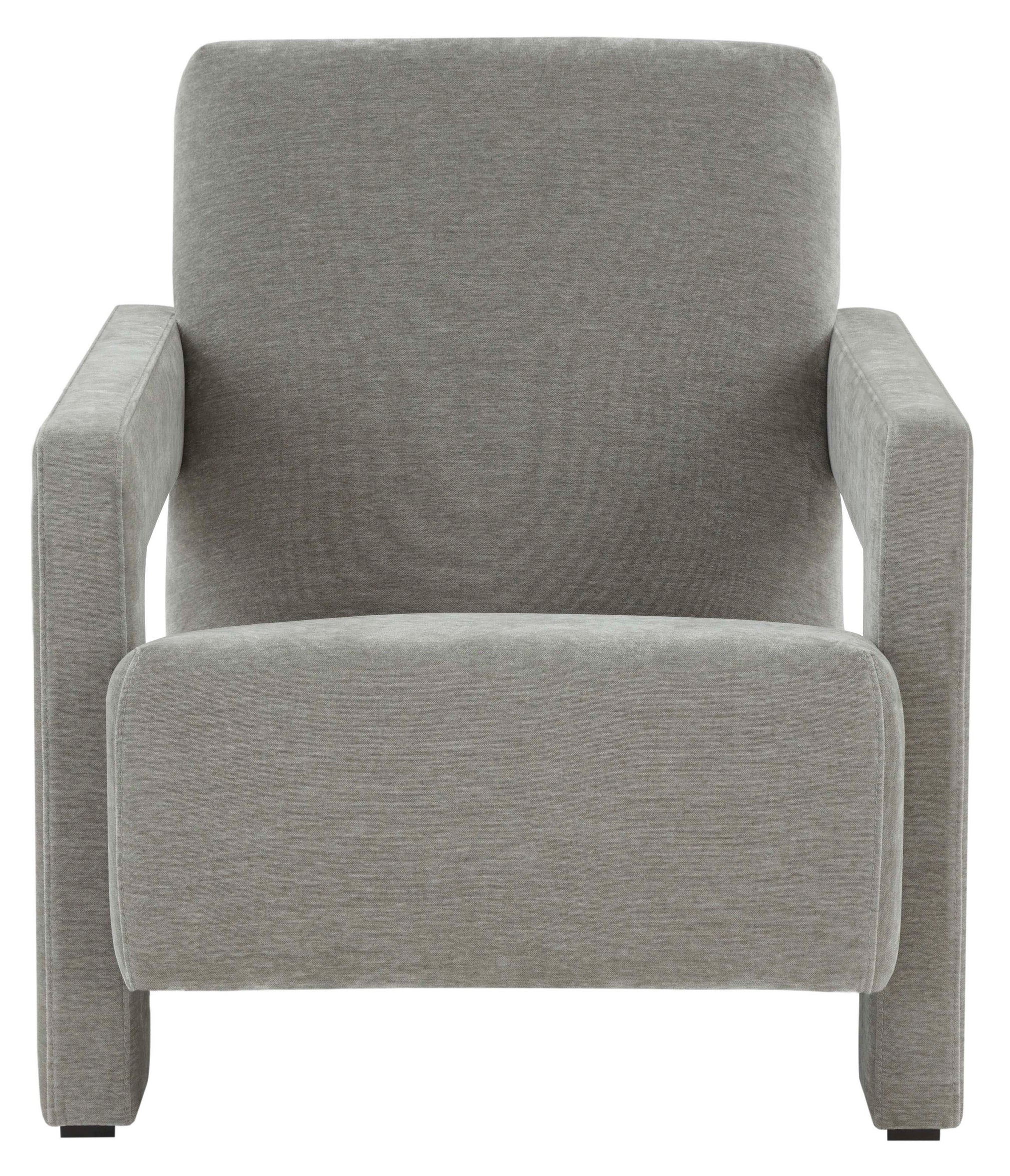 Safavieh Couture Taylor Modern Velvet Accent Chair - Grey