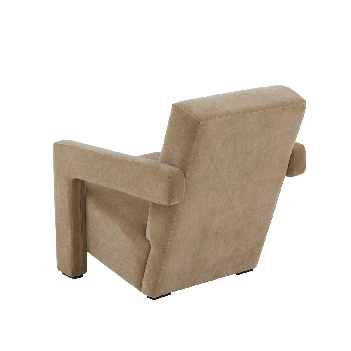 Safavieh Couture Taylor Modern Velvet Accent Chair - Light Brown
