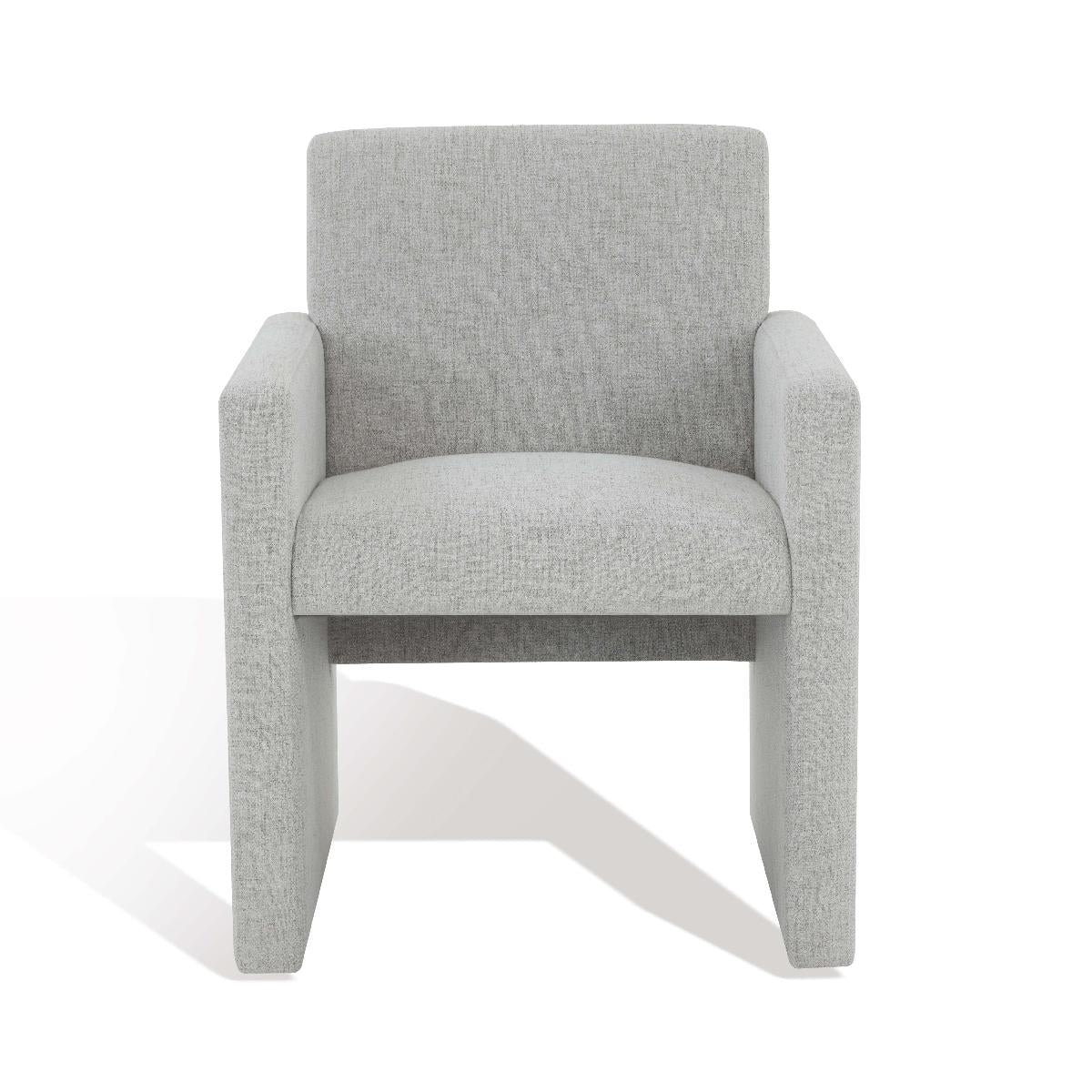 Safavieh Couture Maisey Linen Arm Chair - Light Grey