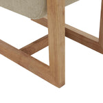 Safavieh Couture Fayette Wood Frame Dining Chair - Beige / Light Brown