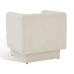 Safavieh Couture Nene Boucle Barrel Back Chair - Cream