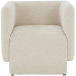 Safavieh Couture Nene Boucle Barrel Back Chair - Cream