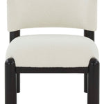 Safavieh Couture Rosabryna Faux Shearling Accent Chair - Ivory / Black