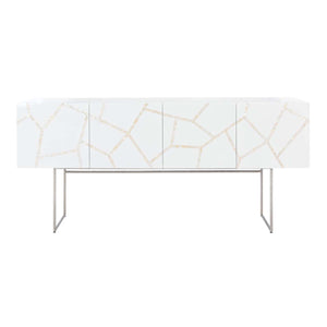 Safavieh Couture Ashley Mother Of Pearl Buffet, SFV6010