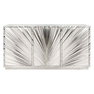 Safavieh Couture Sylas Sunburst 3 Door Sideboard, SFV6601
