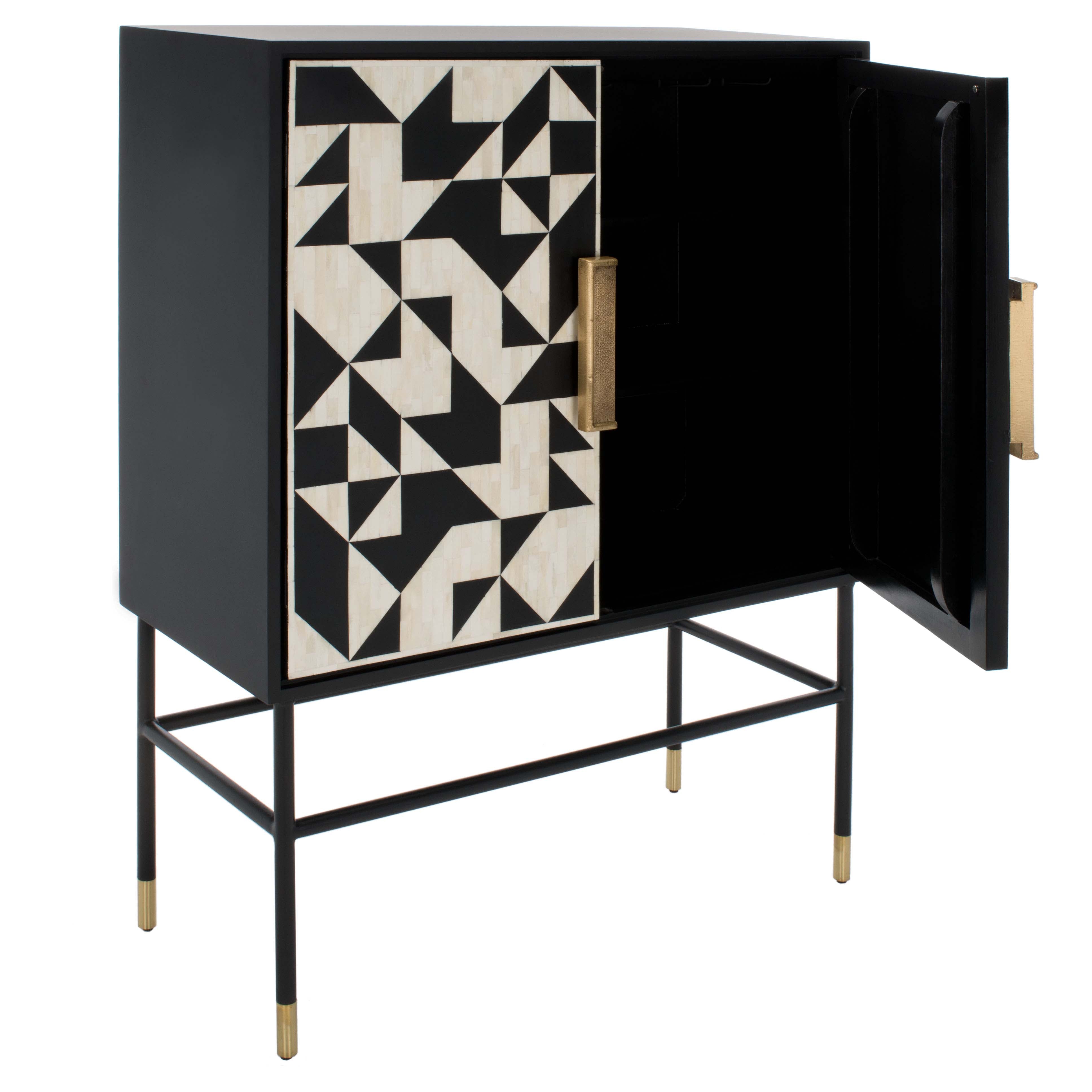 Safavieh Couture Kimori 3 Shelf Bar Cabinet