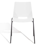 Safavieh Couture Nellie Dining Chairs (Set of 2) - White / Black
