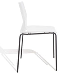 Safavieh Couture Nellie Dining Chairs (Set of 2) - White / Black