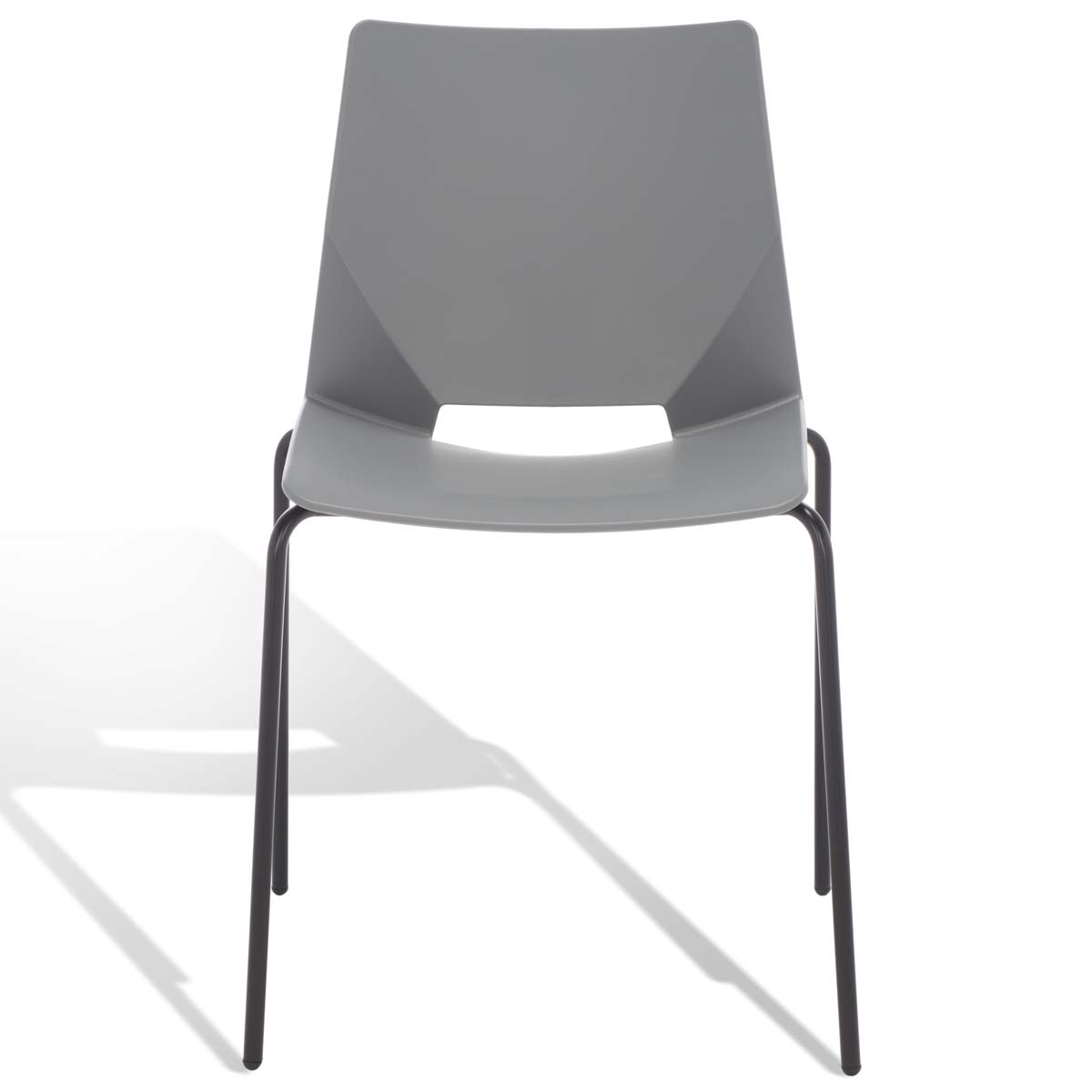Safavieh Couture Nellie Dining Chairs (Set of 2) - Grey / Black