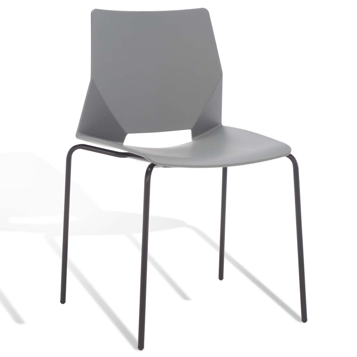Safavieh Couture Nellie Dining Chairs (Set of 2) - Grey / Black