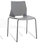 Safavieh Couture Nellie Dining Chairs (Set of 2) - Grey / Black