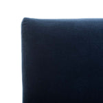 Safavieh Couture Forrest Dining Chair - Navy / Dark Walnut