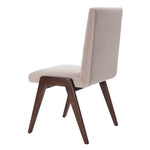 Safavieh Couture Forrest Dining Chair - Light Gray / Dark Walnut