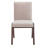 Safavieh Couture Forrest Dining Chair - Light Gray / Dark Walnut