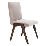 Safavieh Couture Forrest Dining Chair - Light Gray / Dark Walnut