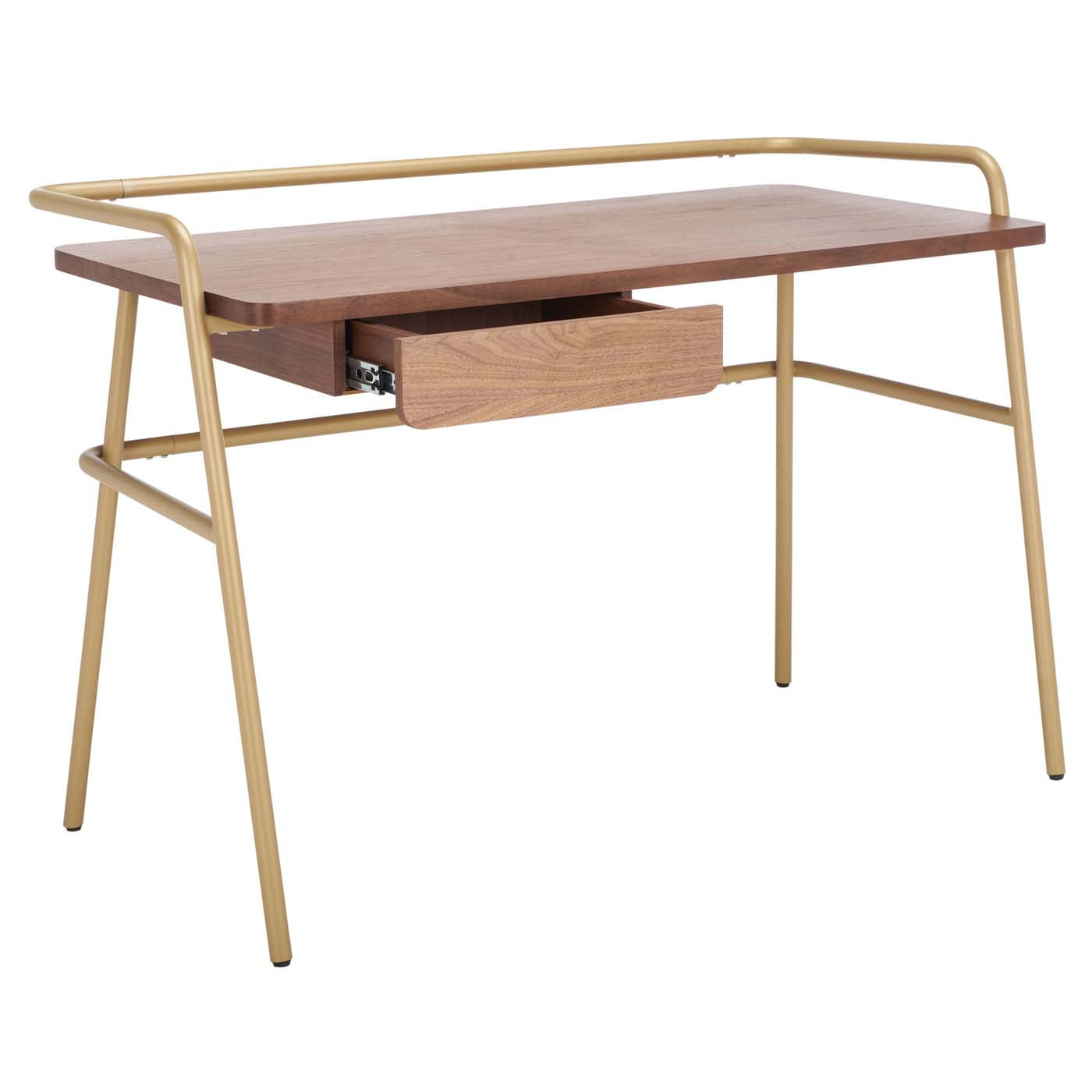 Safavieh Couture Regis Metal And Wood Desk