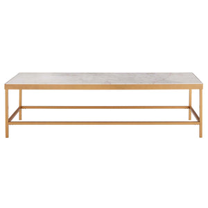 Safavieh Couture Caralyn Rectangle Marble Coffee Table, SFV9513