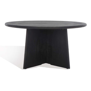 Safavieh Couture Madilynn Round Wood Coffee Table, SFV9707