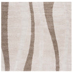 Safavieh Shag 451 Rug, SG451 - Cream / Dark Brown