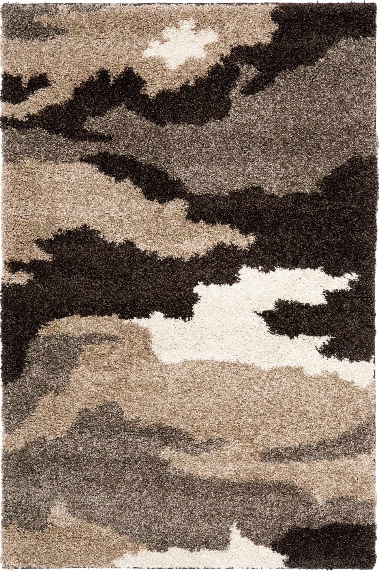 Safavieh Shag 453 Rug, SG453 - Beige / Multi