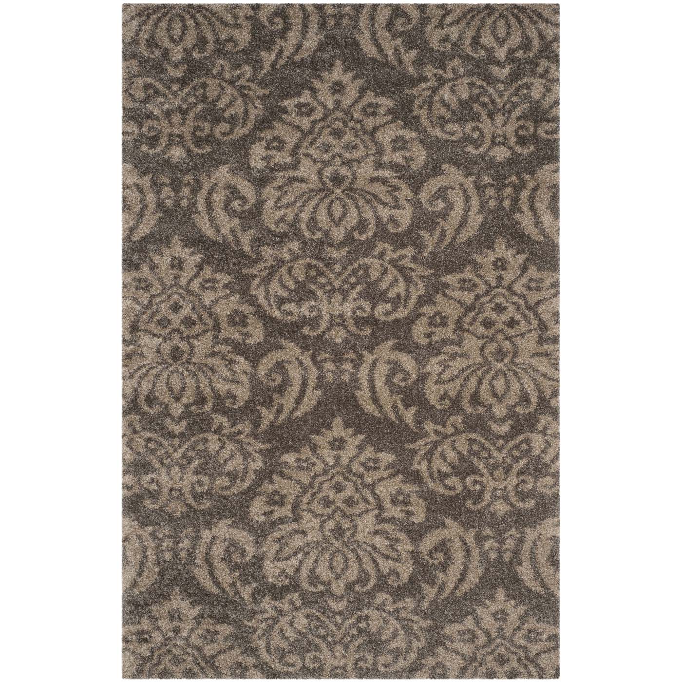 Safavieh Shag 60- Rug, SG460- - Smoke / Beige